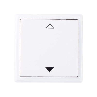 Interrupteur Mini 2 canaux store blanc pur brillant Thermokon 430630