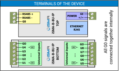 iSMA-B-8U-IP (8UI-IP) - Btib