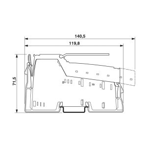 Module borne commun 0V CC US - IB IL PD GND-PAC
