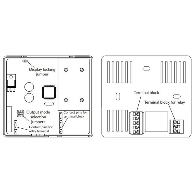 SLPSLC2 - SpaceLogic SLP ries, sonde d'ambiance, CO2, humidité