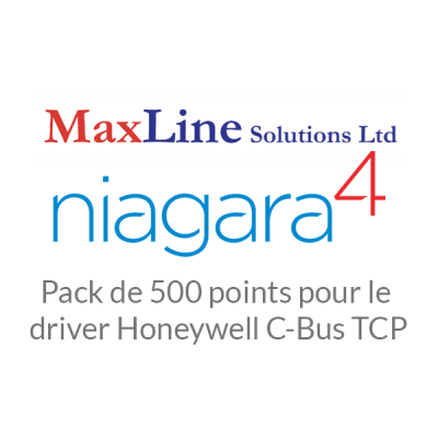 Pack de 500 points pour le driver Honeywell C-Bus TCP - DR-ML-CBUSTCP-N4-500