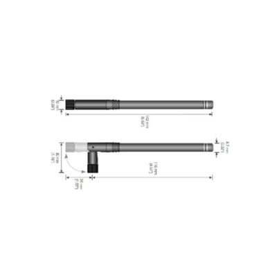 Grande antenne RF Fouet