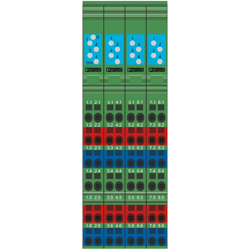 IB IL 24 DI 16-PAC - Module 16 Entrées TOR 24V DC