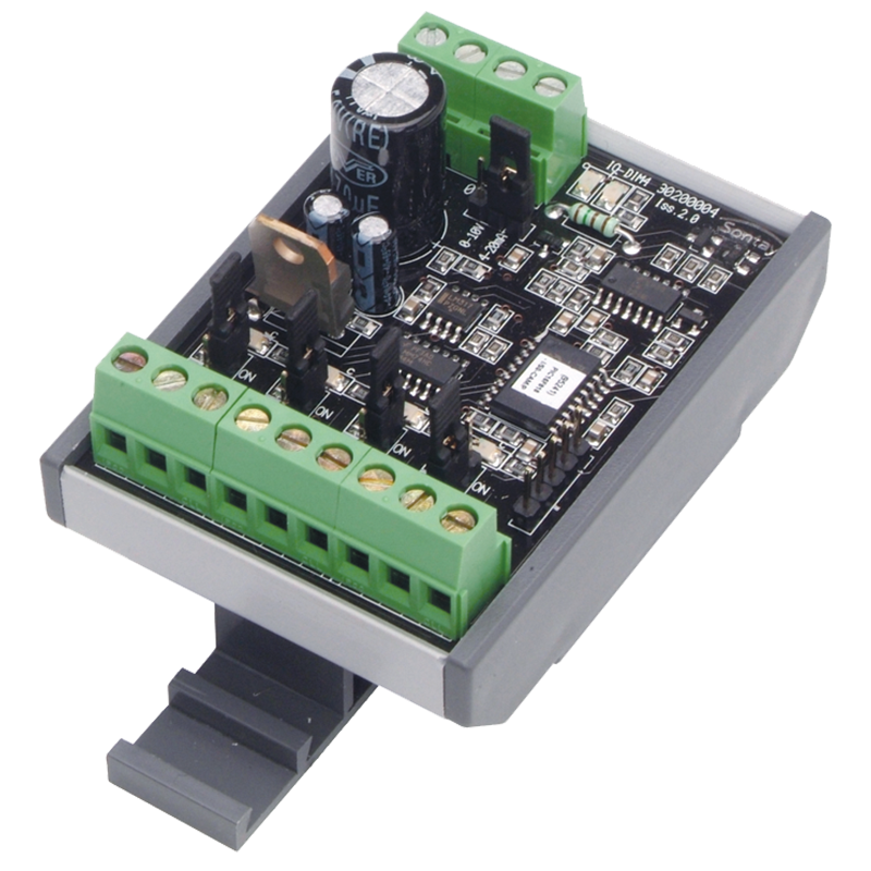IO-DIM-4 - Multiplexeur d’entrées numériques – 4 entrées | BTIB