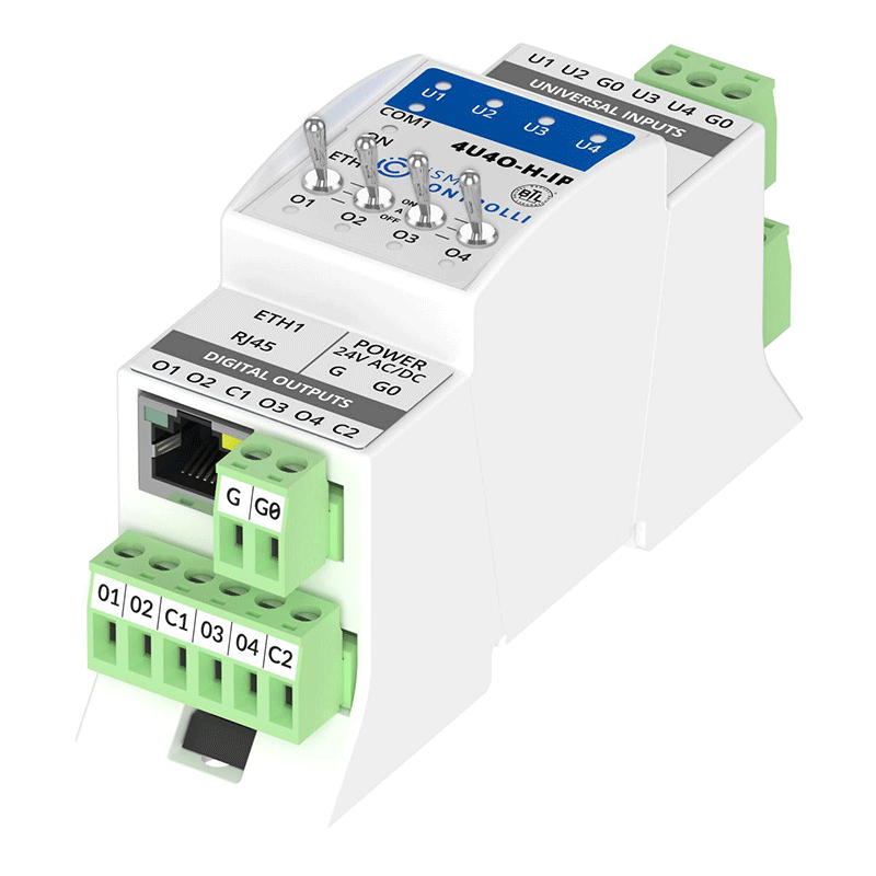 iSMA-B-4U4O-H-IP - Module Entrées-sorties Analogiques Et Digitales ...