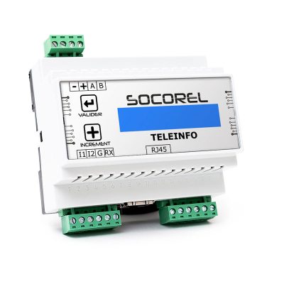 Module teleinfo modbus Passerelle TIC Socorel