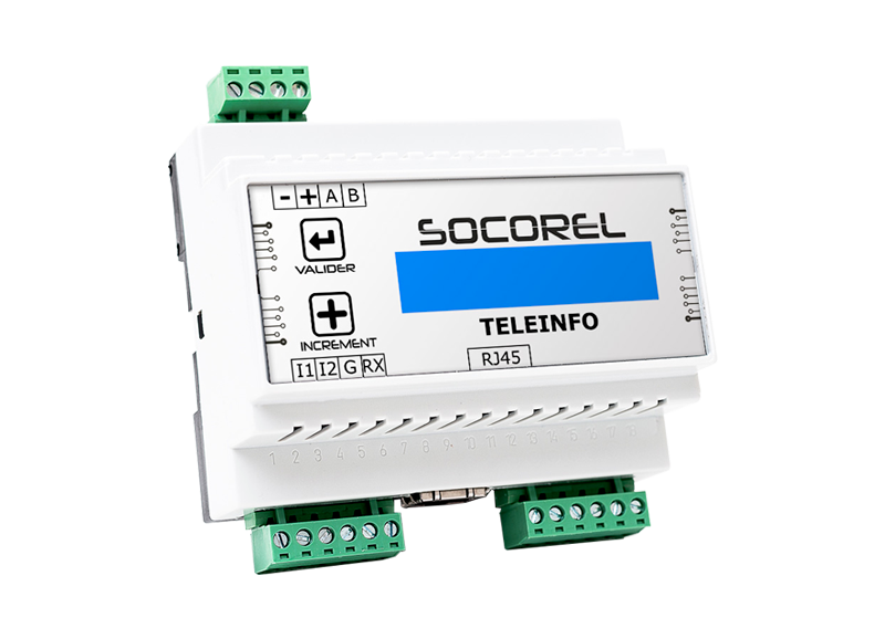 Module téléinfo Modbus Socorel pour compteurs Enedis