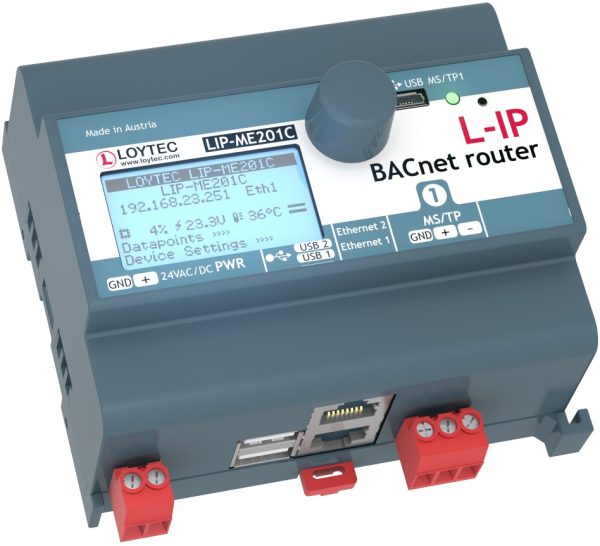 Routeur BACnet/IP - LIP - ME201C