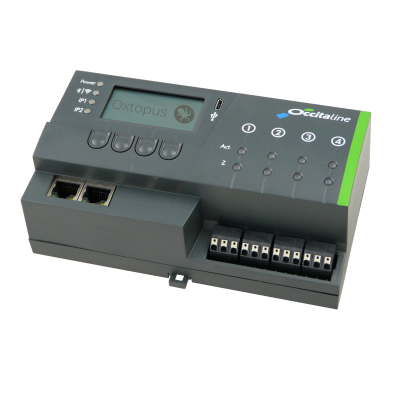 Routeur BACnet et Modbus 1 port MS/TP vers IP et 1 port RS485 vers IP