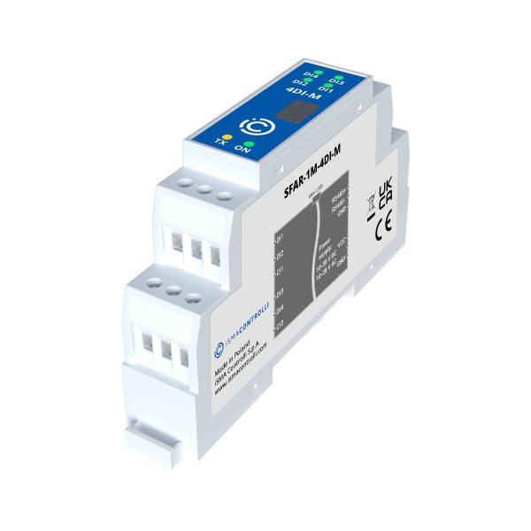 Modules entrées digitales Modbus RS485 - SFAR-1M-4DI-M iSMA CONTROLLI