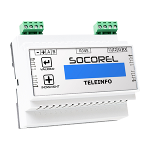 TicMaster® d’Antarc-Automation : comparatif et alternatives pour la téléinformation (TIC) 4 Module TELEINFO Passerelle teleinfo Modbus SOCOREL