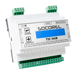 TicMaster® d’Antarc-Automation : comparatif et alternatives pour la téléinformation (TIC) 3 Module TIC HUB Passerelle-teleinfo Modbus SOCOREL