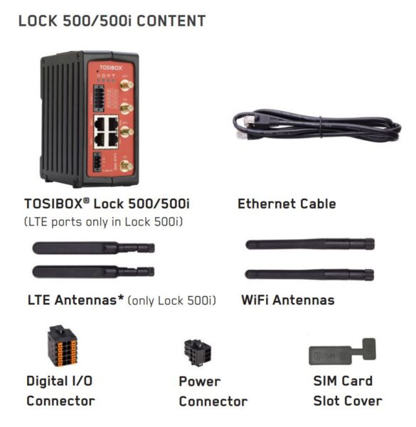 TOSIBOX® LOCK 500i - TOSIBOX-LOCK500i