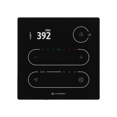 Interface d’ambiance Touch Point Modbus ou BACnet et capteur